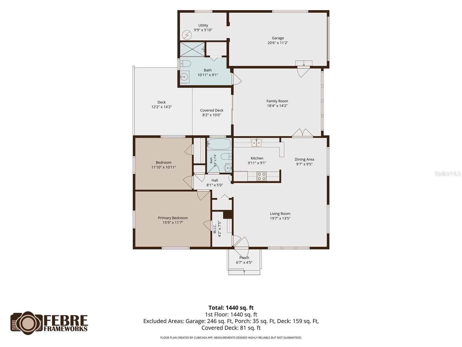 Floor Plan - 740 64TH ST N, ST PETERSBURG
