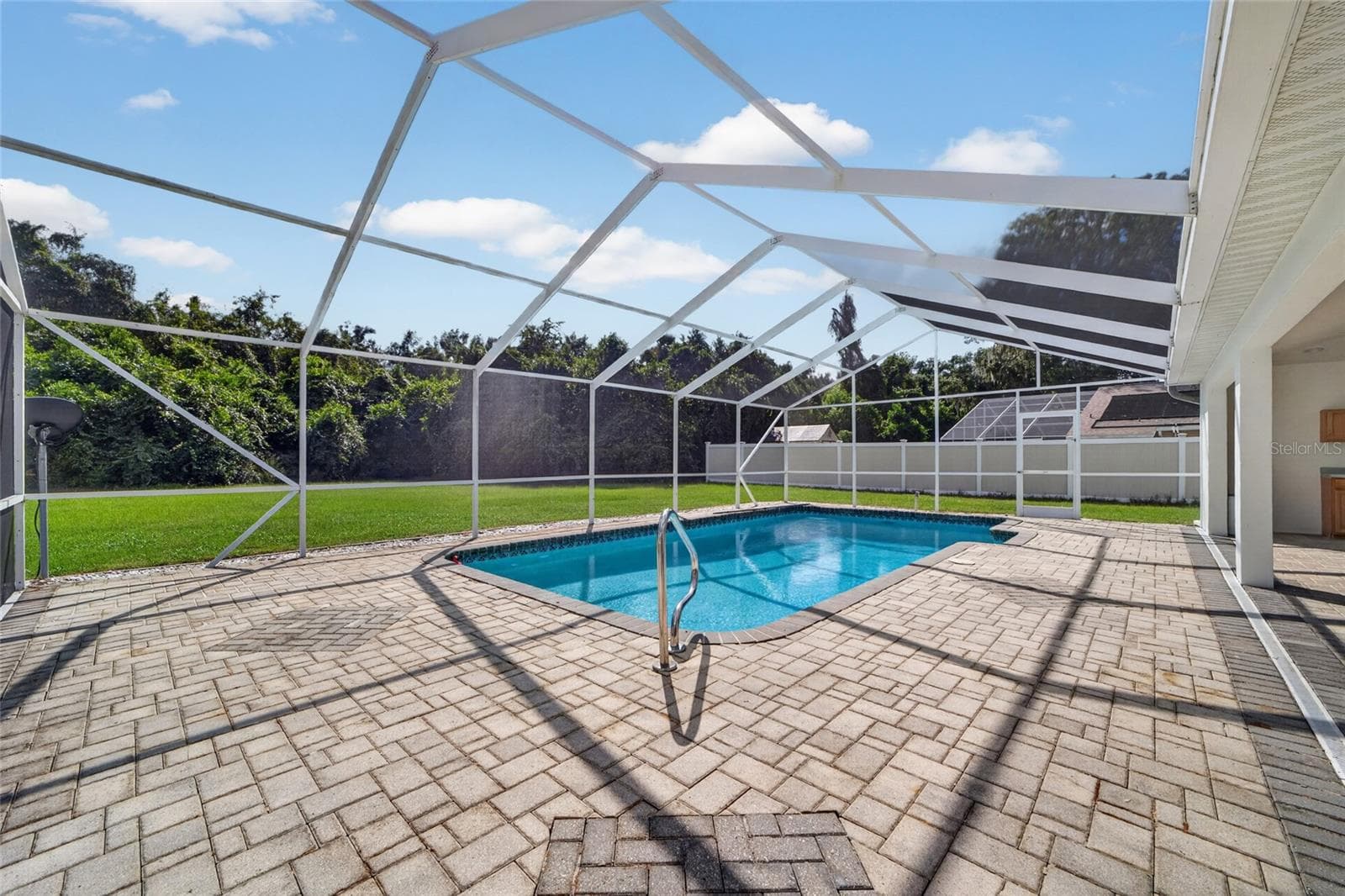 Fully treed rear line of back of property for privacy - 7558 SW 103RD LOOP, OCALA