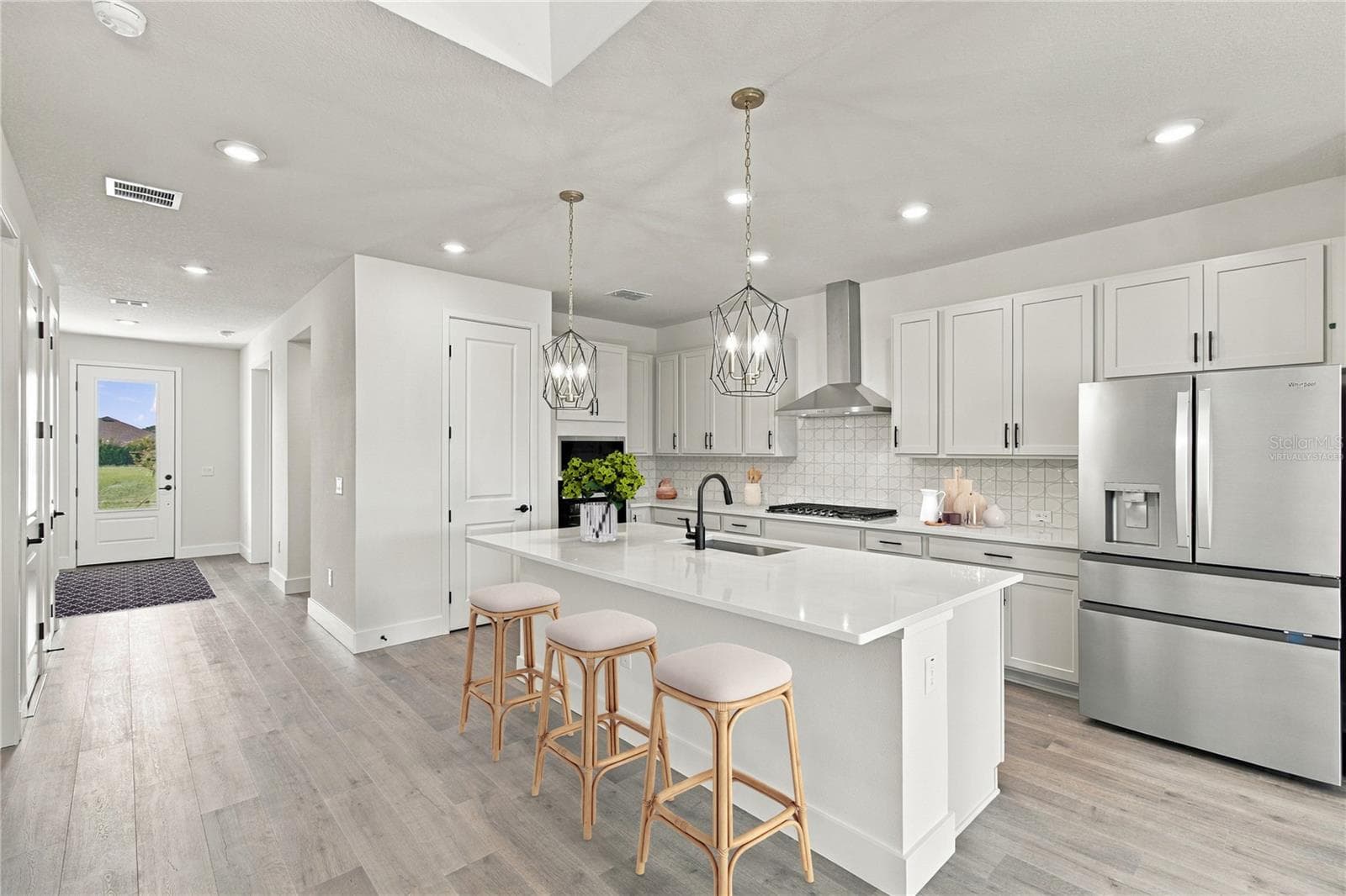 Kitchen **Virtually Staged - 5147 CREEK SAND DR, APOLLO BEACH