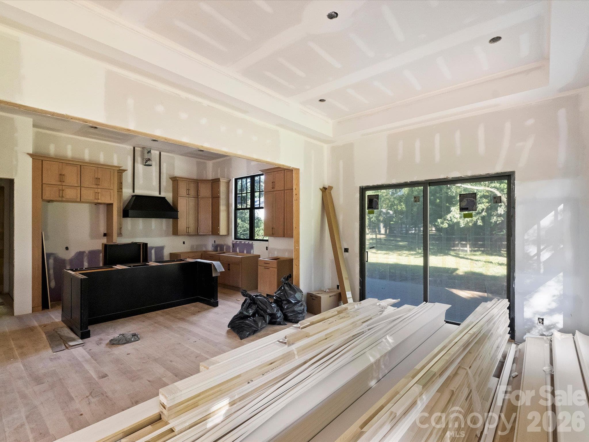 Dining Room and Kitchen - 6509 Hazelton Drive, Charlotte