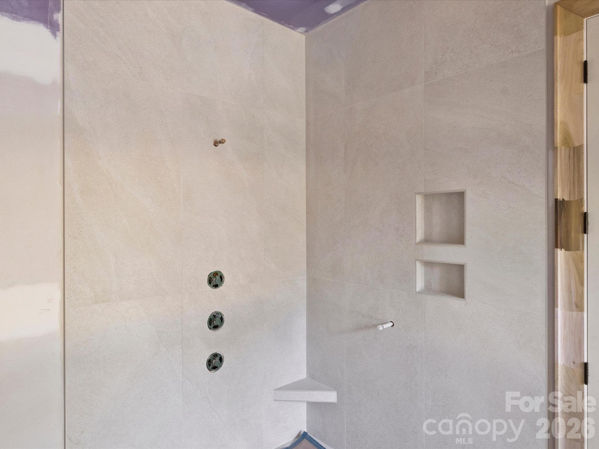 Primary Shower - 6509 Hazelton Drive, Charlotte