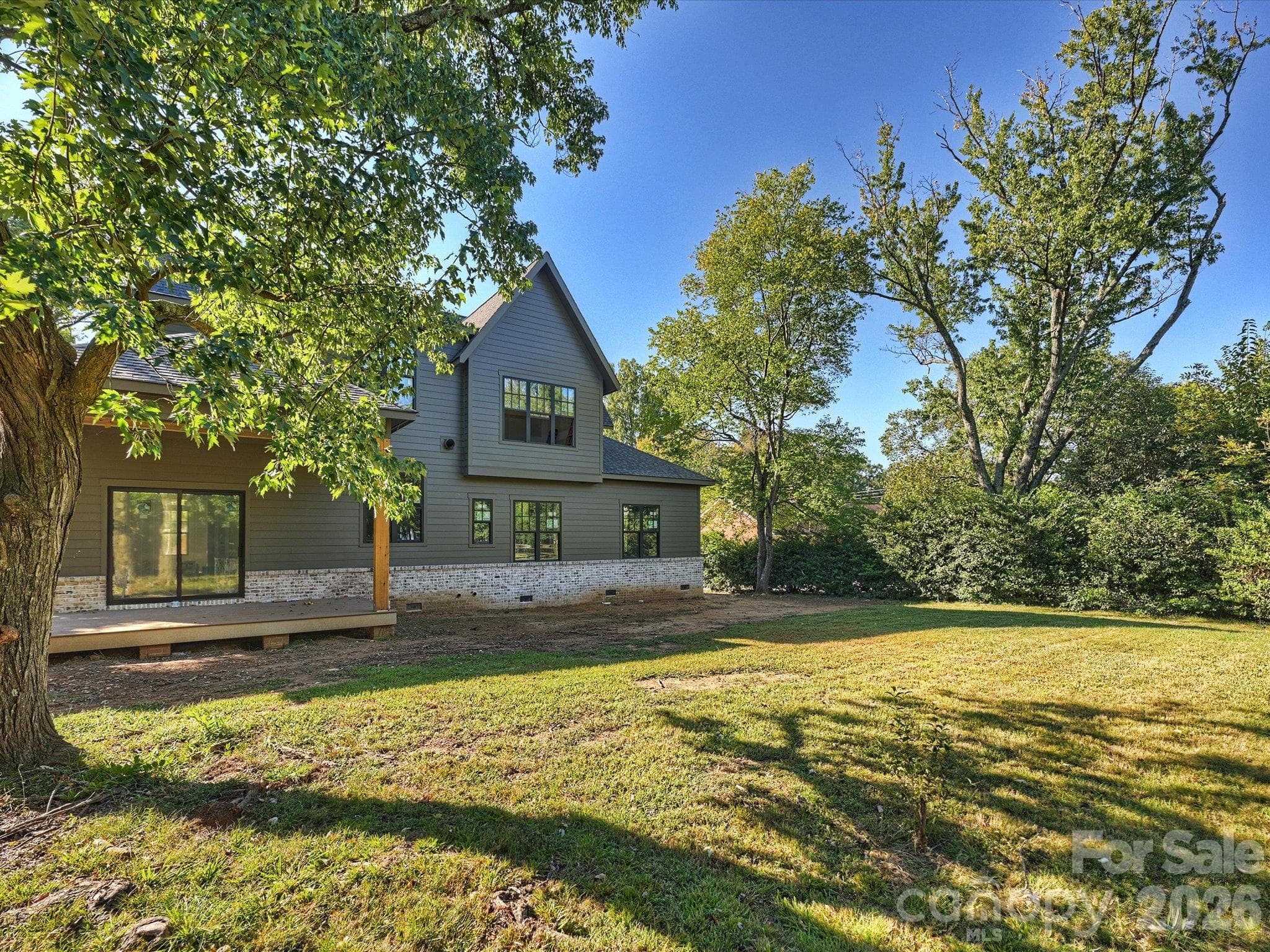 Backyard - 6509 Hazelton Drive, Charlotte