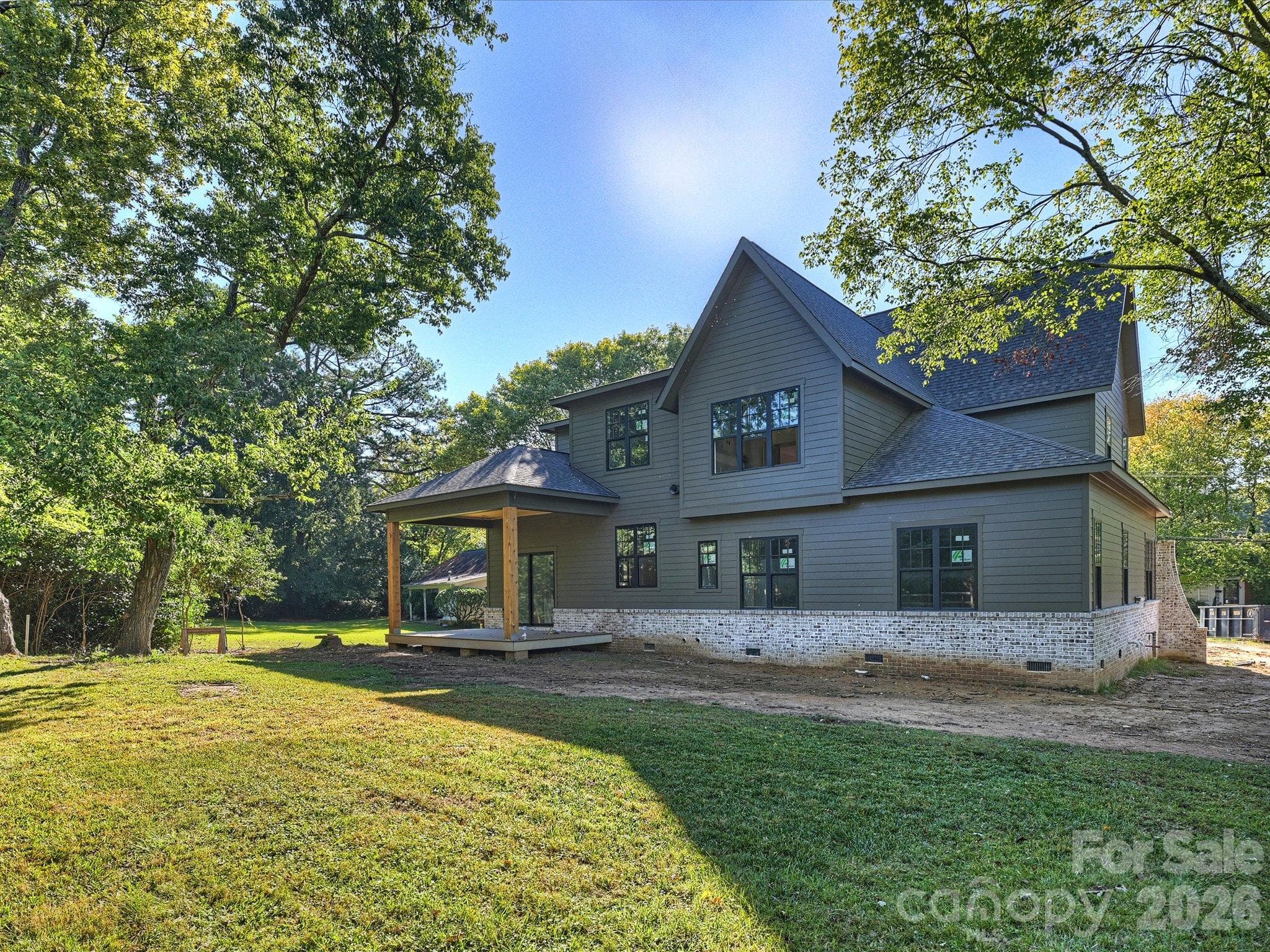 Back of Home - 6509 Hazelton Drive, Charlotte