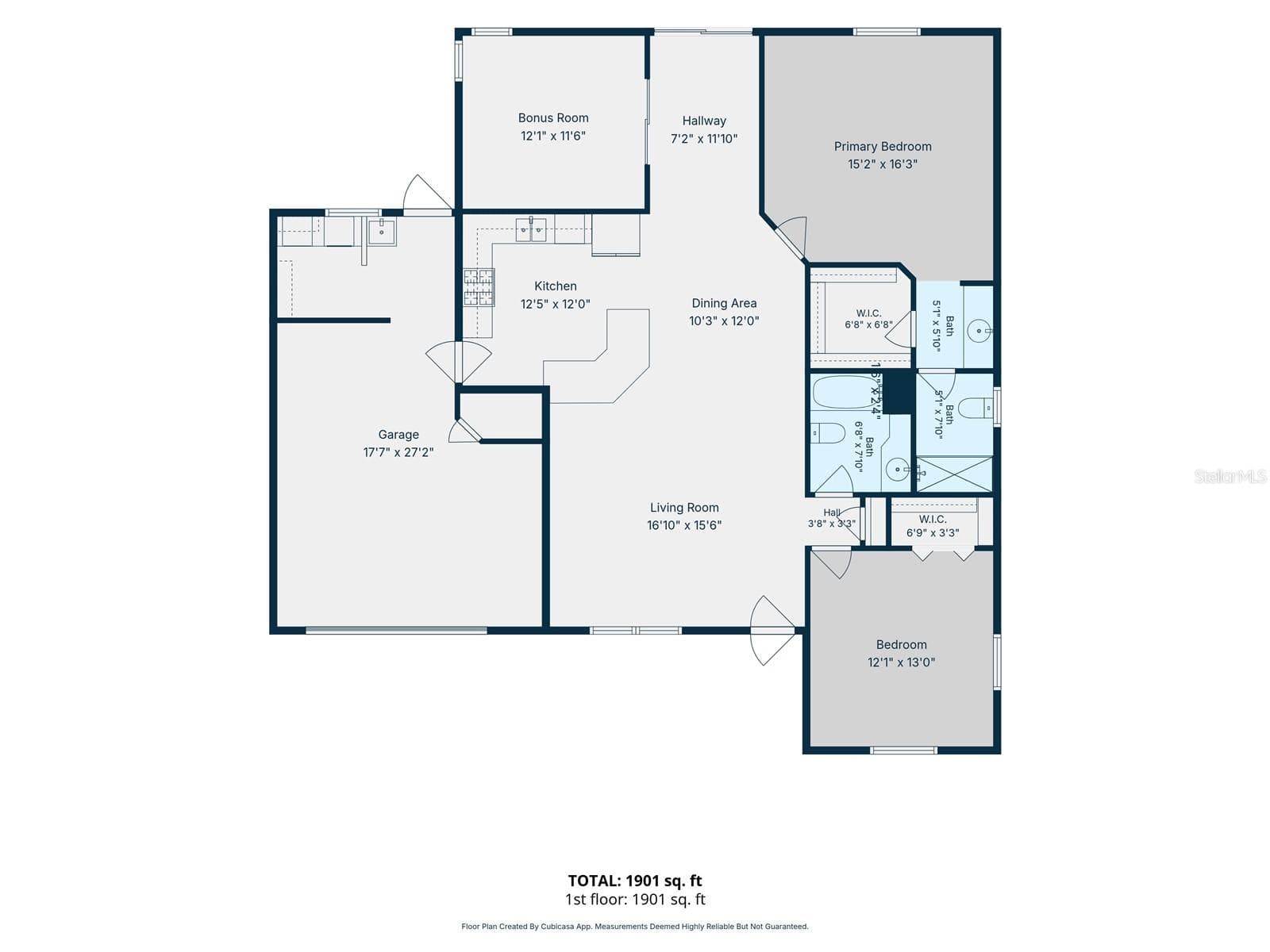 Floor Plan - 3331 ROANOKE ST, THE VILLAGES
