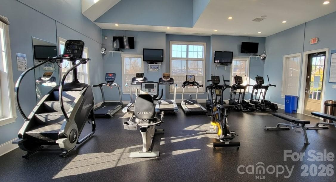 Fitness Center across the street - 9506 Birkwood Court, Charlotte