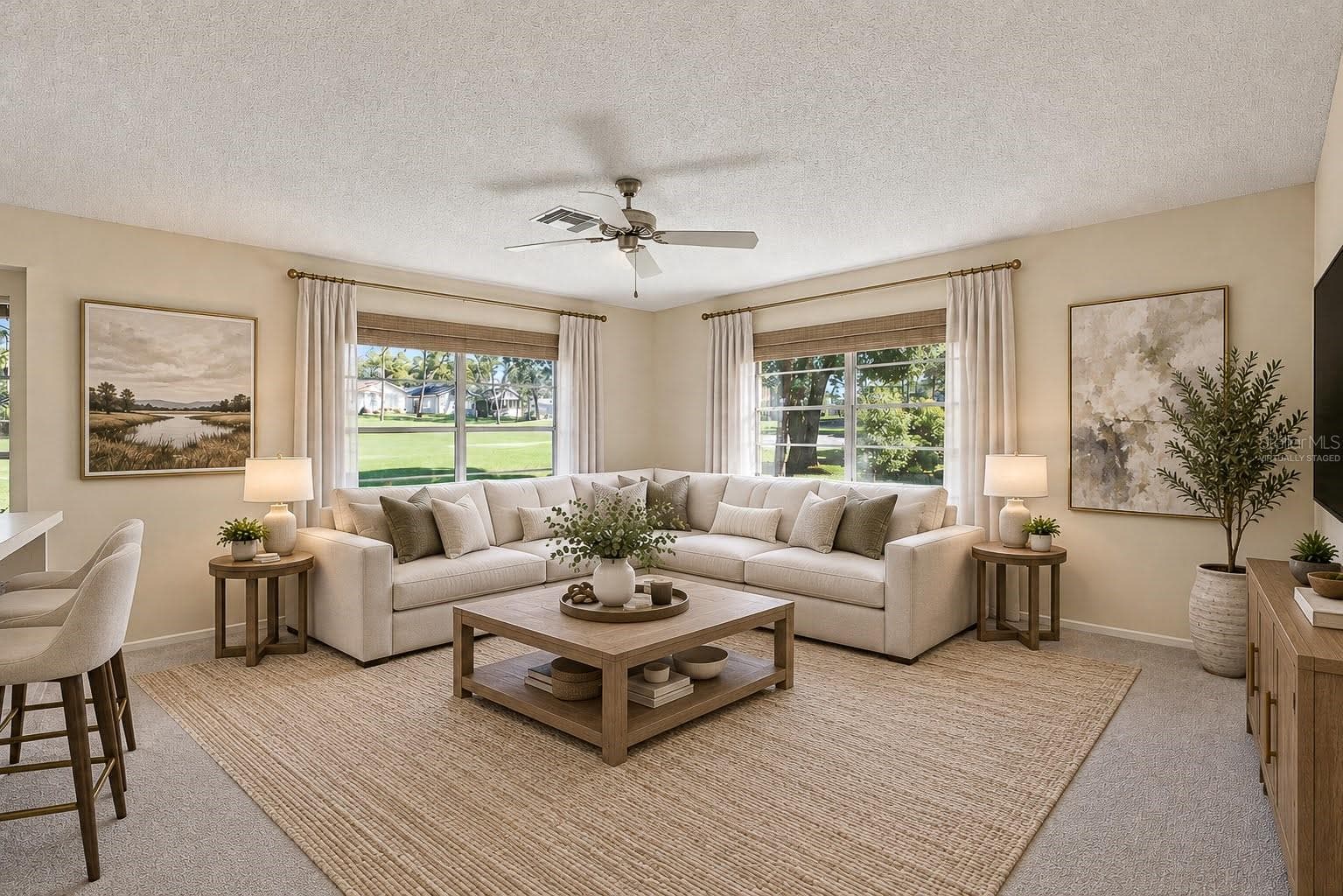 Virtually Staged - 7103 CROWN OAKS DR, SPRING HILL