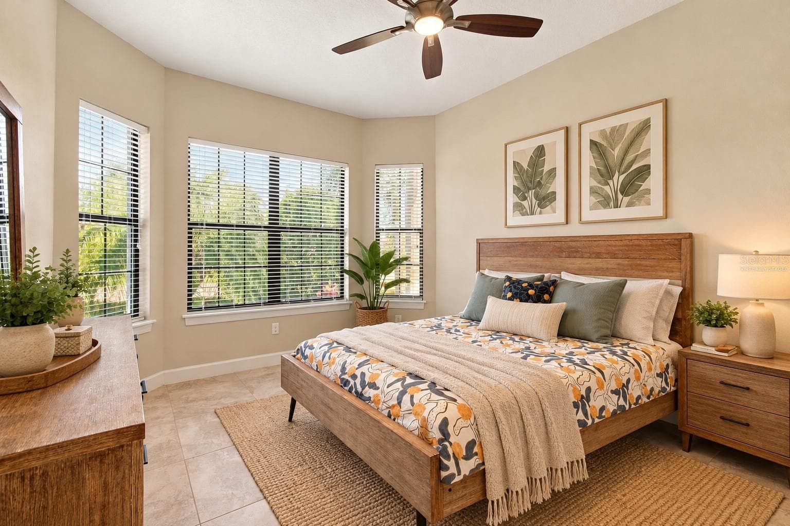 Guest Room Virtually Staged - 9765 HIGHLAND PARK PL, PALMETTO