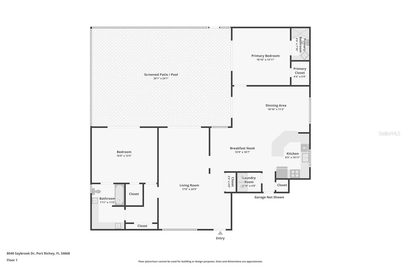 Single Family Residence at 8040 SAYBROOK DR, PORT RICHEY, photo 34 of 34