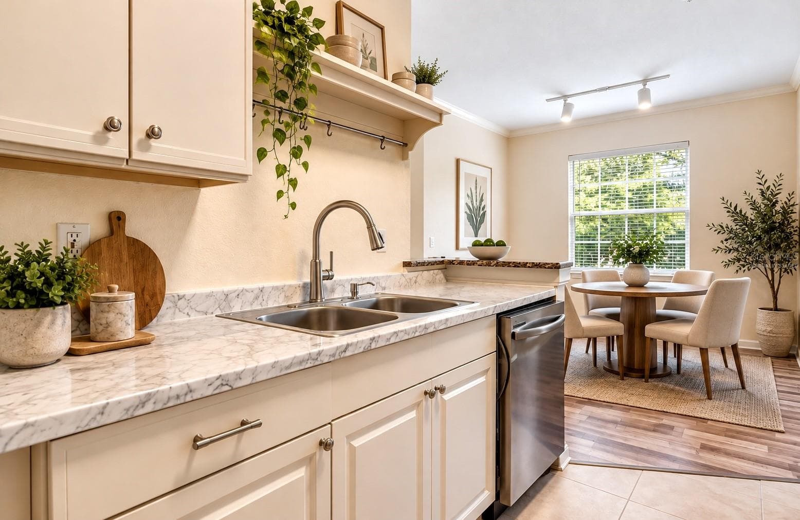 Kitchen / Dining Room Virtually staged - 2558 ROBERT TRENT JONES DR #1434, ORLANDO