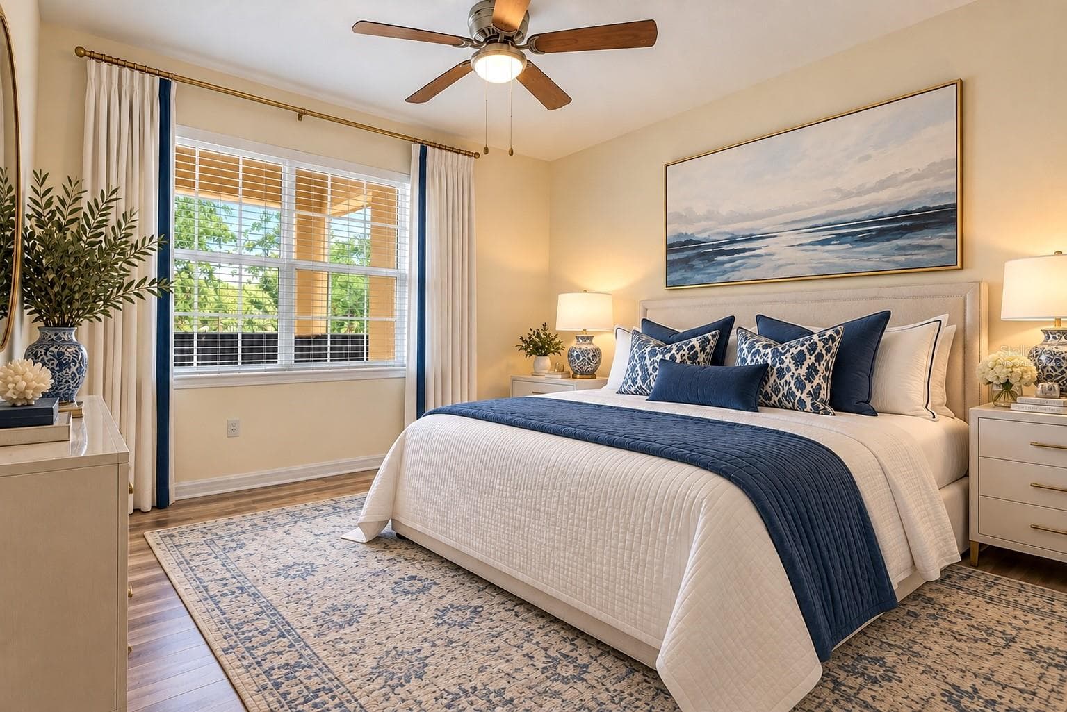 Bedroom Virtually staged - 2558 ROBERT TRENT JONES DR #1434, ORLANDO