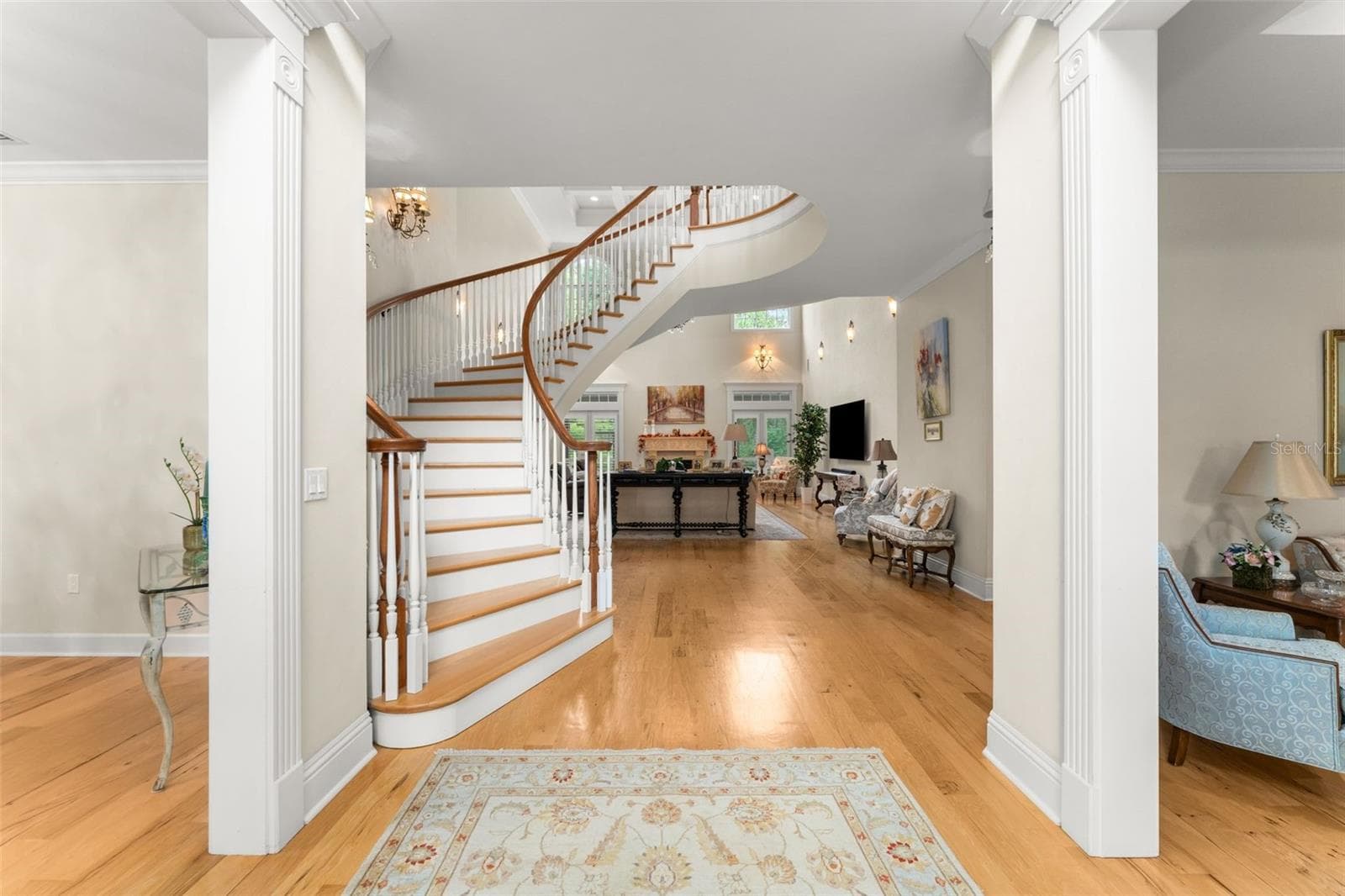 Foyer view when entering the home - 9691 NW 53RD DR, GAINESVILLE