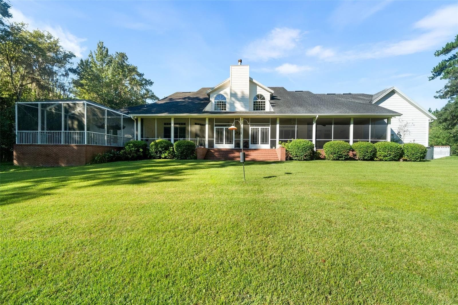 rear view of home - 9691 NW 53RD DR, GAINESVILLE