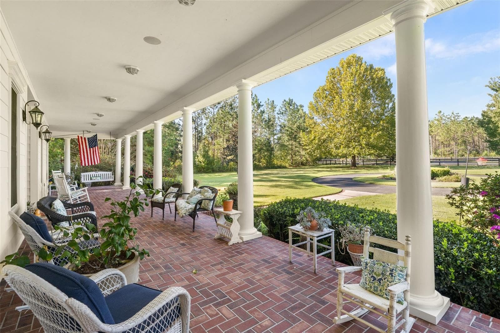 front porch - 9691 NW 53RD DR, GAINESVILLE