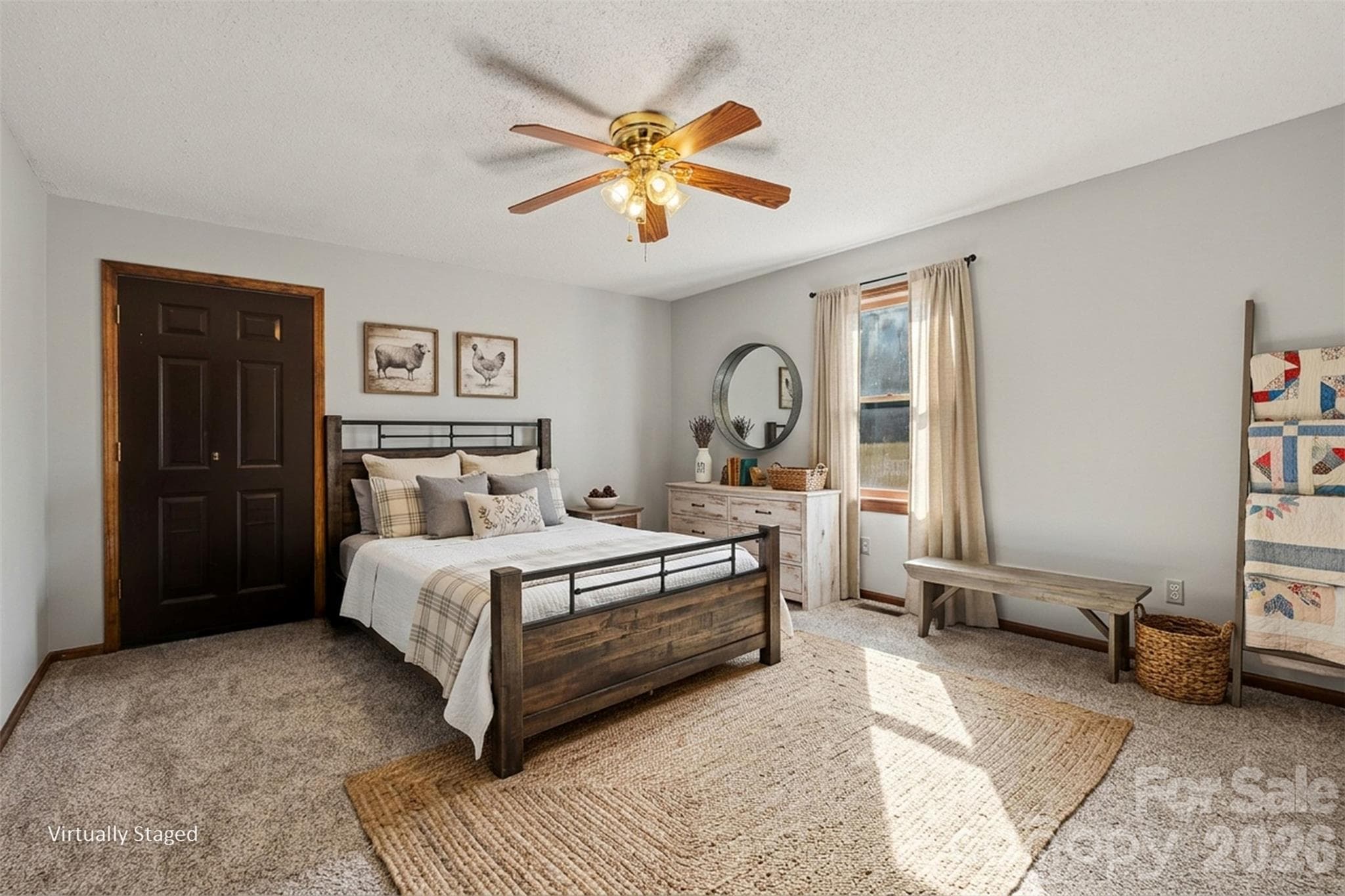 Bedroom 2 is actually larger than the "owners' bedroom" at 14x14. How cool is that?!? - 102 Roxie Lane, Belmont