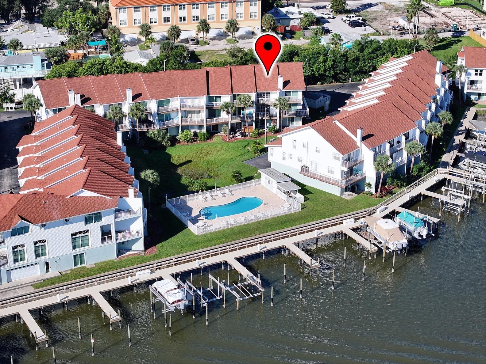 Vista Village is a Waterfront Community. - 19201 VISTA LN #D2, INDIAN SHORES