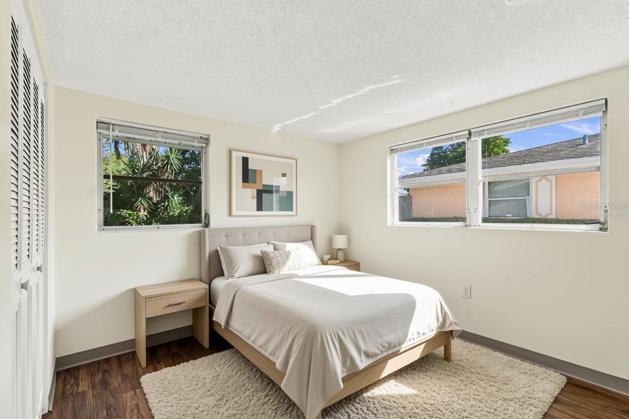 Virtually Staged 2nd Bedroom - 7917 MIMOSA DR, PORT RICHEY