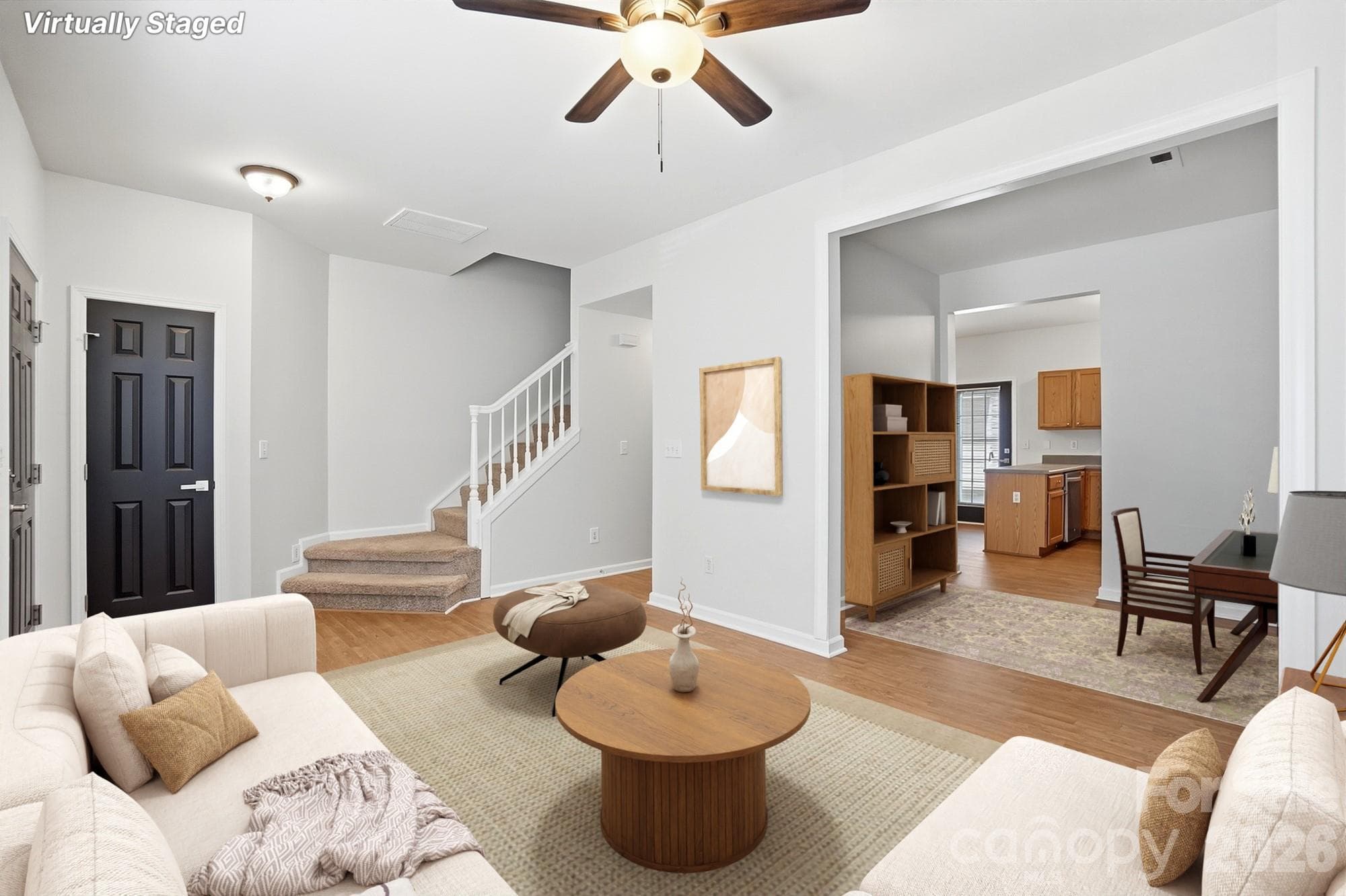 Virtually Staged - 5315 Jocelyn Lane, Charlotte