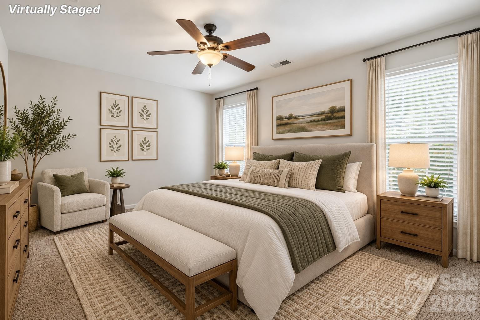 Virtually Staged - 5315 Jocelyn Lane, Charlotte