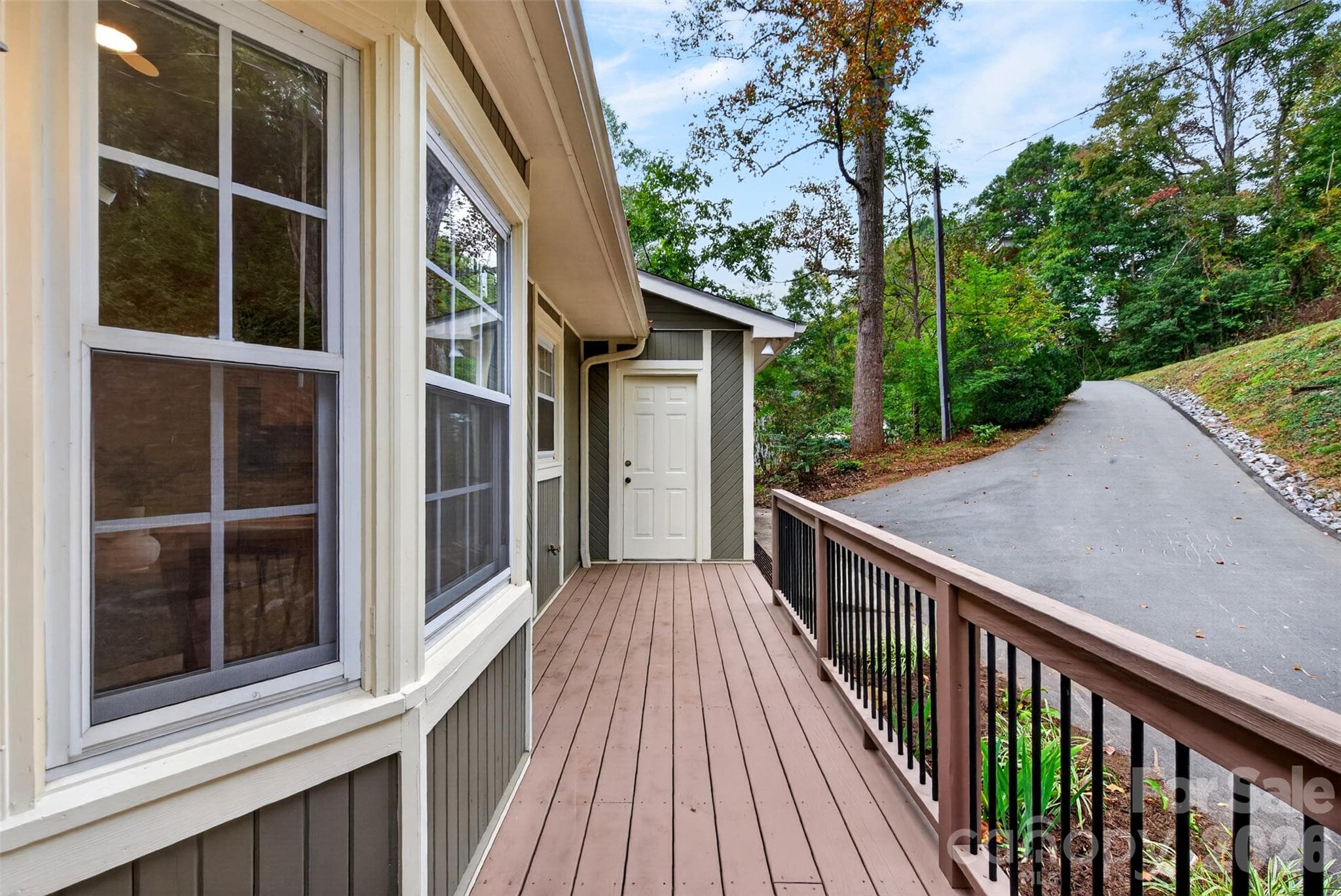 New Front Porch - 126 Pine Hill Drive, Swannanoa