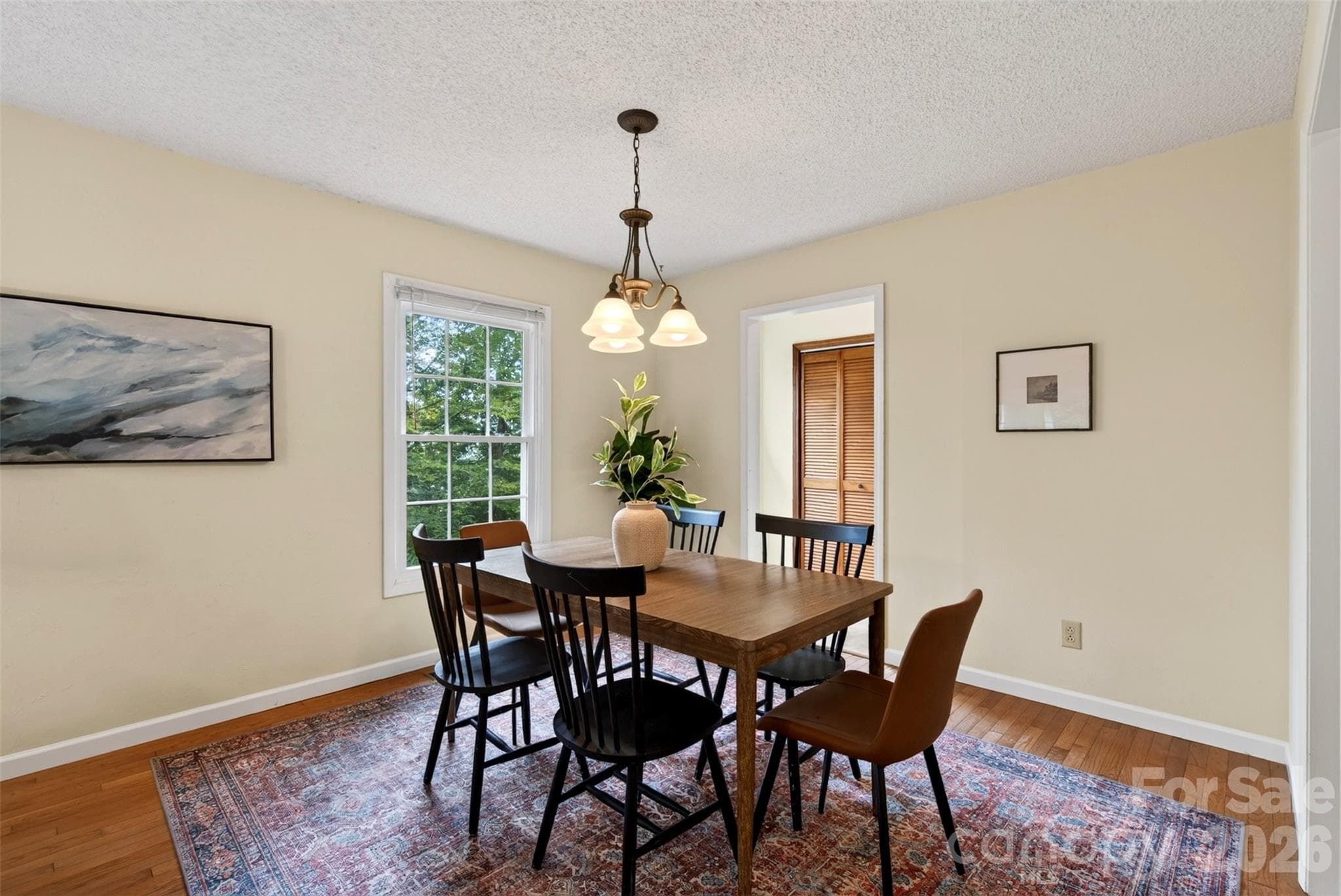 Formal Dining off Kitchen - 126 Pine Hill Drive, Swannanoa