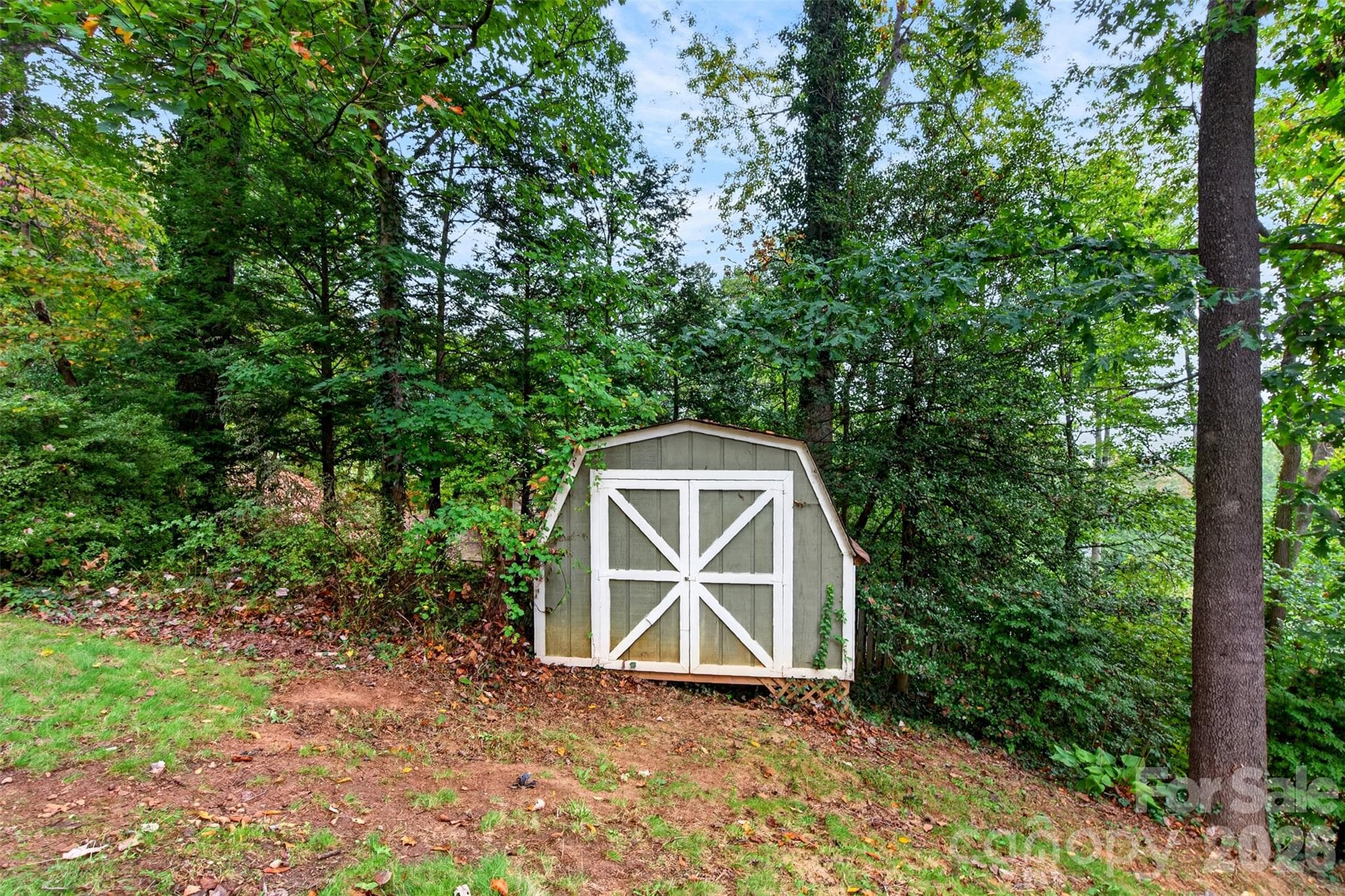 Storage Shed in Back Yard - 126 Pine Hill Drive, Swannanoa