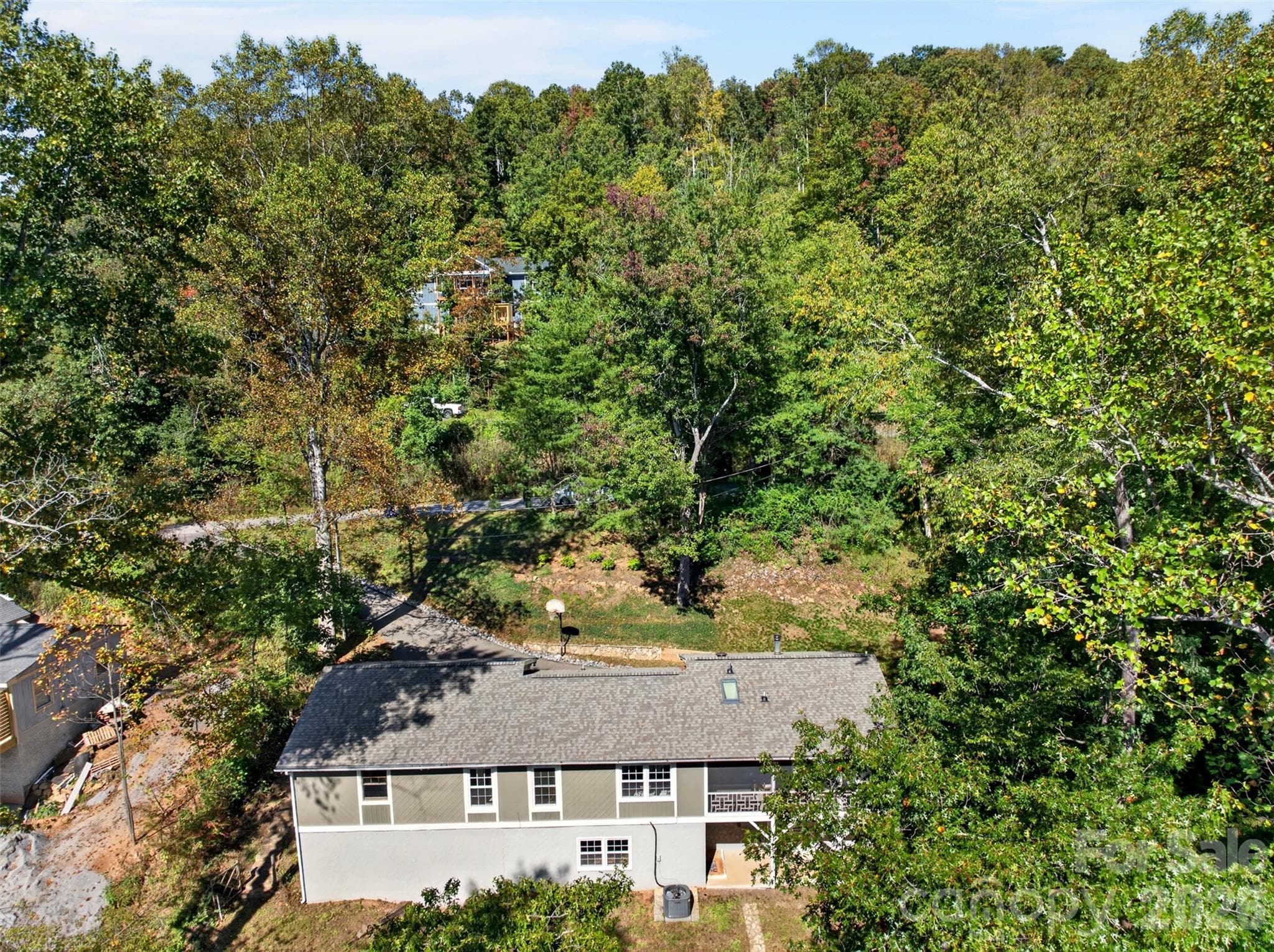 Aerial View - 126 Pine Hill Drive, Swannanoa