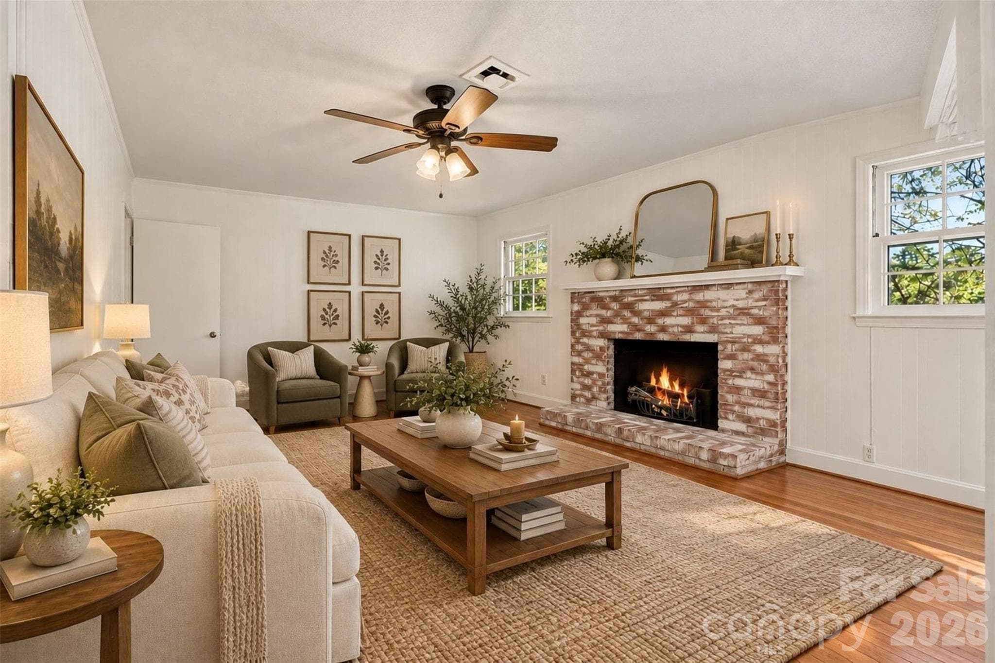 Virtually staged - 833 Archdale Drive, Charlotte