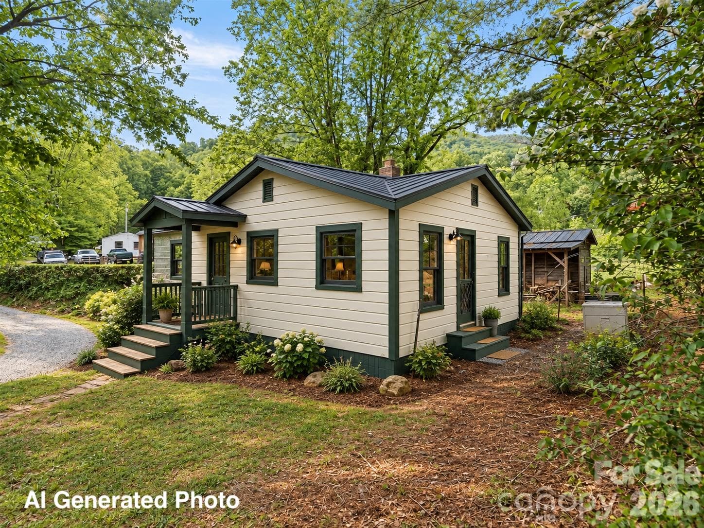 Single Family Residence at 1669 Fisher Creek Road, Sylva, photo 2 of 25