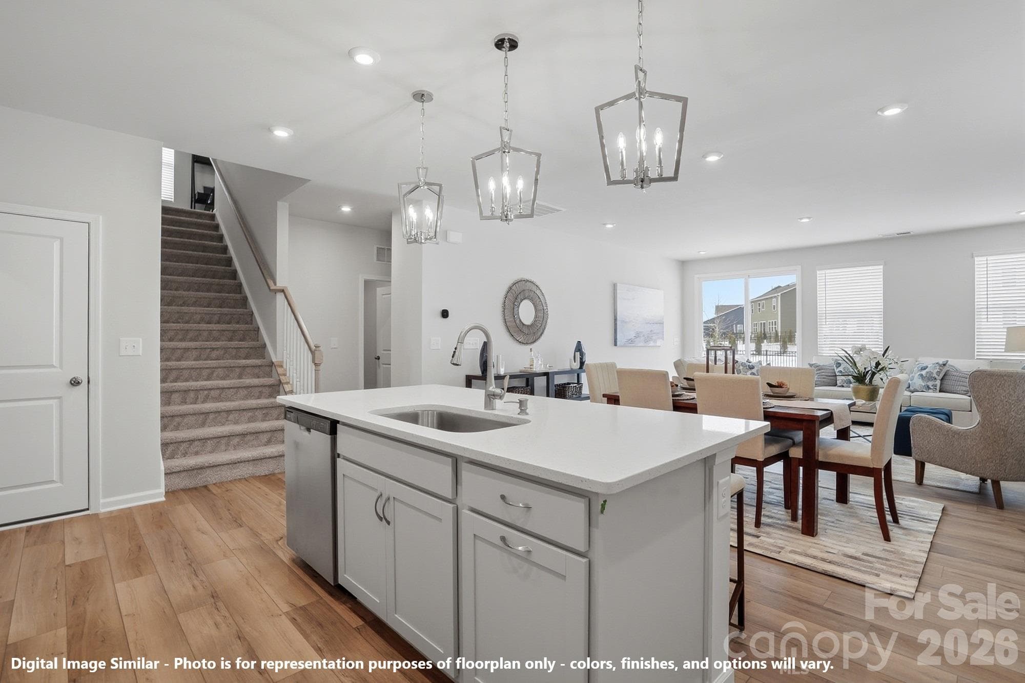 Digital Image Similar - Photo is for representation purposes of floorplan only - colors, finishes, and options will vary. - 2807 Bowman Drive, Gastonia