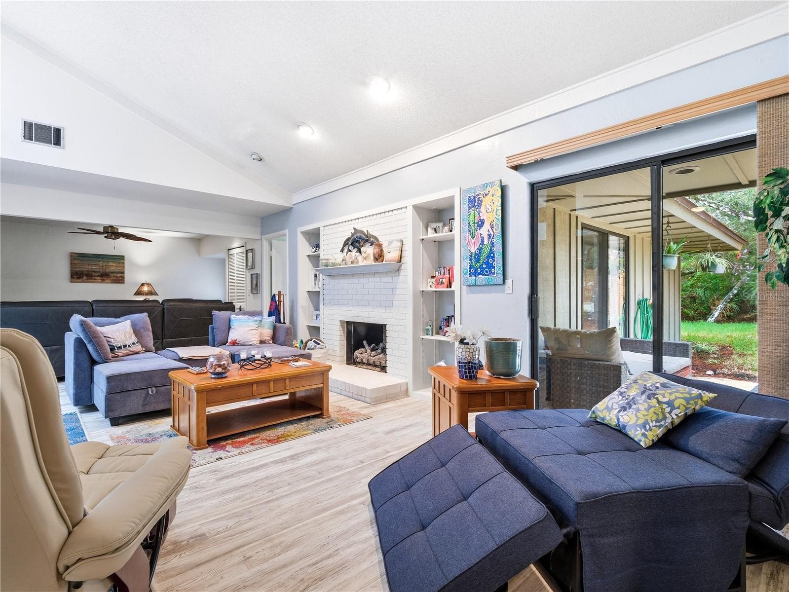 Living Room View 2 - 368 GLENEAGLES DR, NEW SMYRNA BEACH