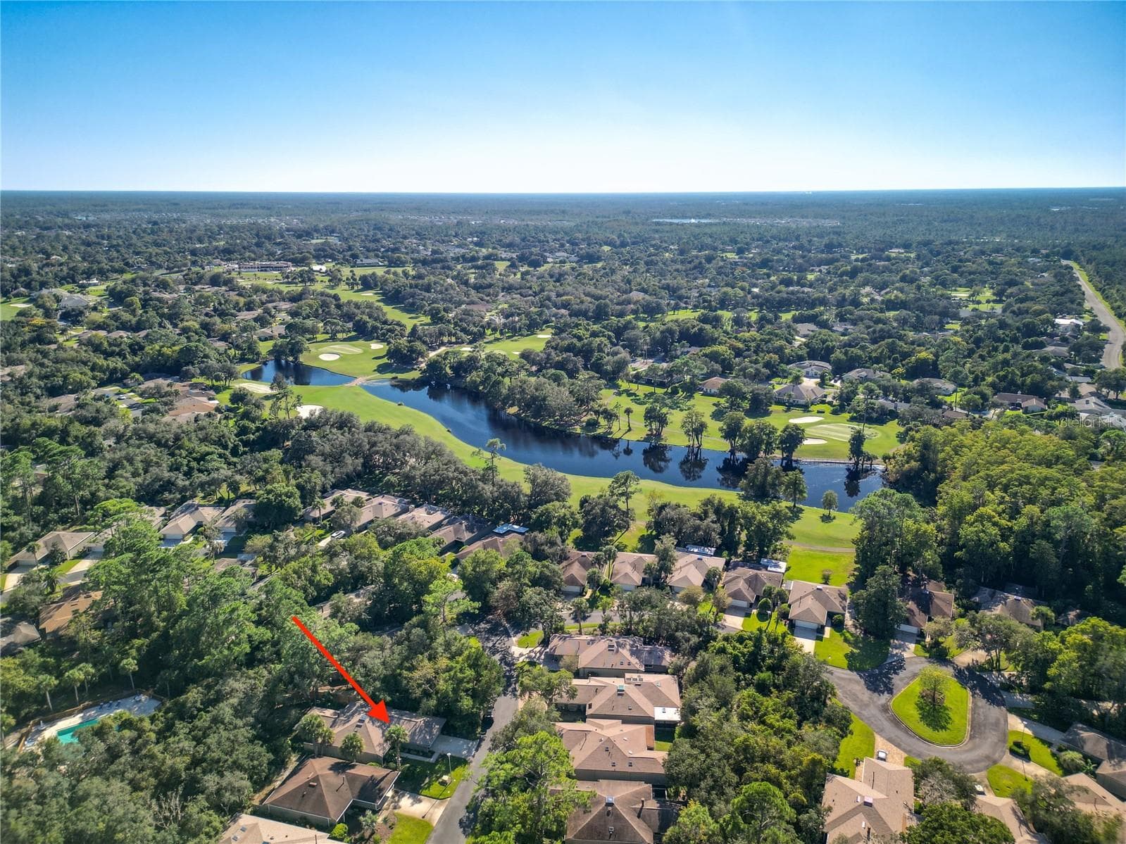 Aerial 3 - 368 GLENEAGLES DR, NEW SMYRNA BEACH