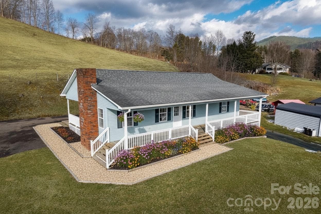 Virtually staged landscape - 7215 Hwy 421 Highway N, Vilas