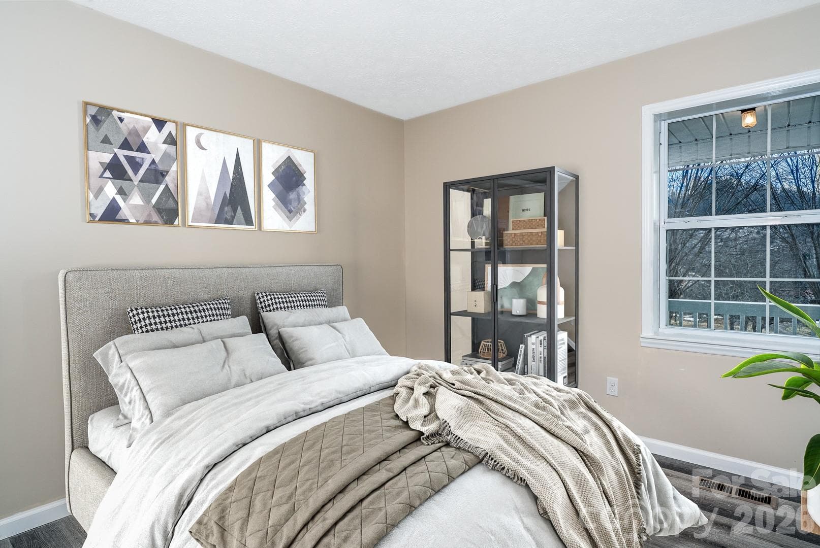 Virtually staged bedroom - 7215 Hwy 421 Highway N, Vilas