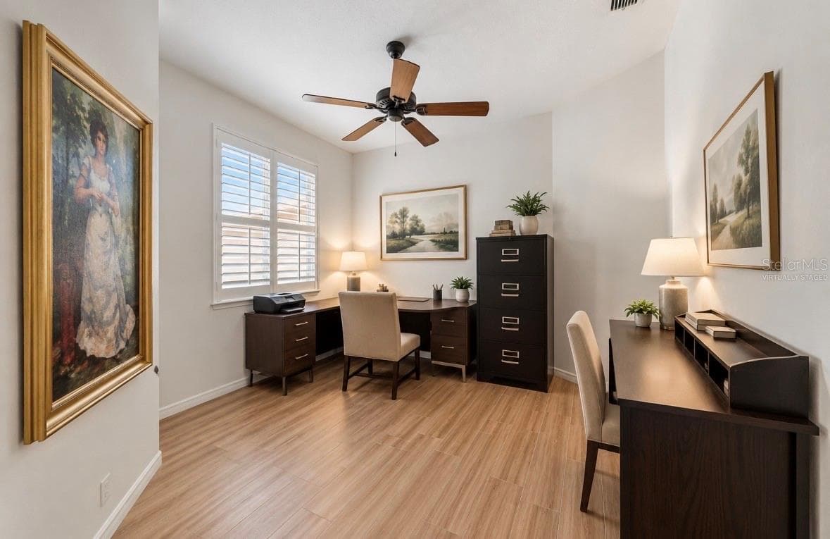 Virtually stagedOffice/Den - 9310 SOUCHAK DR, TRINITY