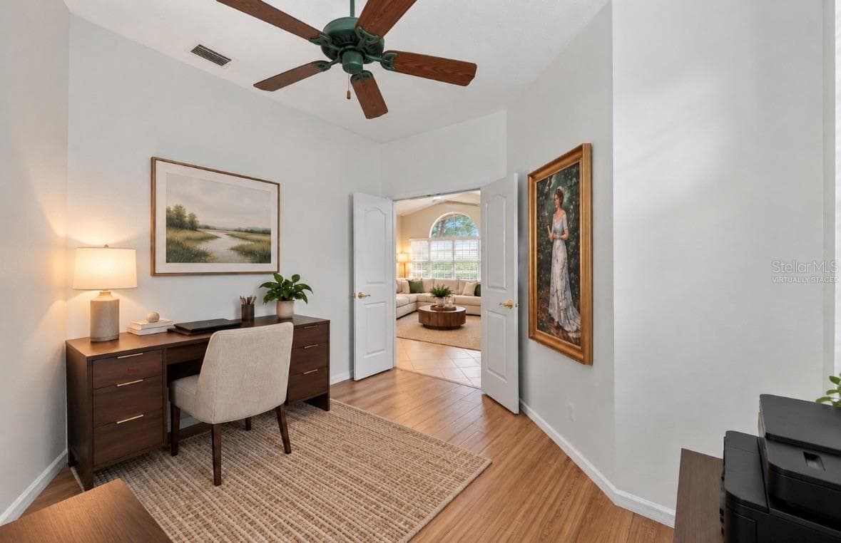 Virtually stagedOffice/Den - 9310 SOUCHAK DR, TRINITY