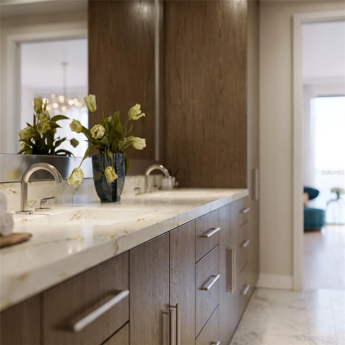 Artist Rendering 01 Residence Bathroom - 325 GOLDEN GATE PT #401, SARASOTA