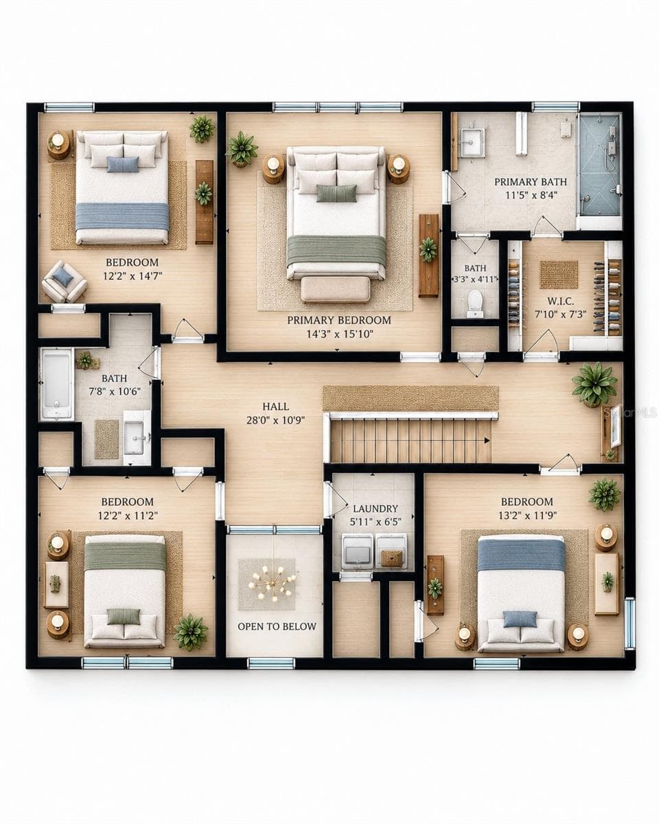 Floor Plan 2 - 3097 BUCKEYE POINTE DR, WINTER HAVEN