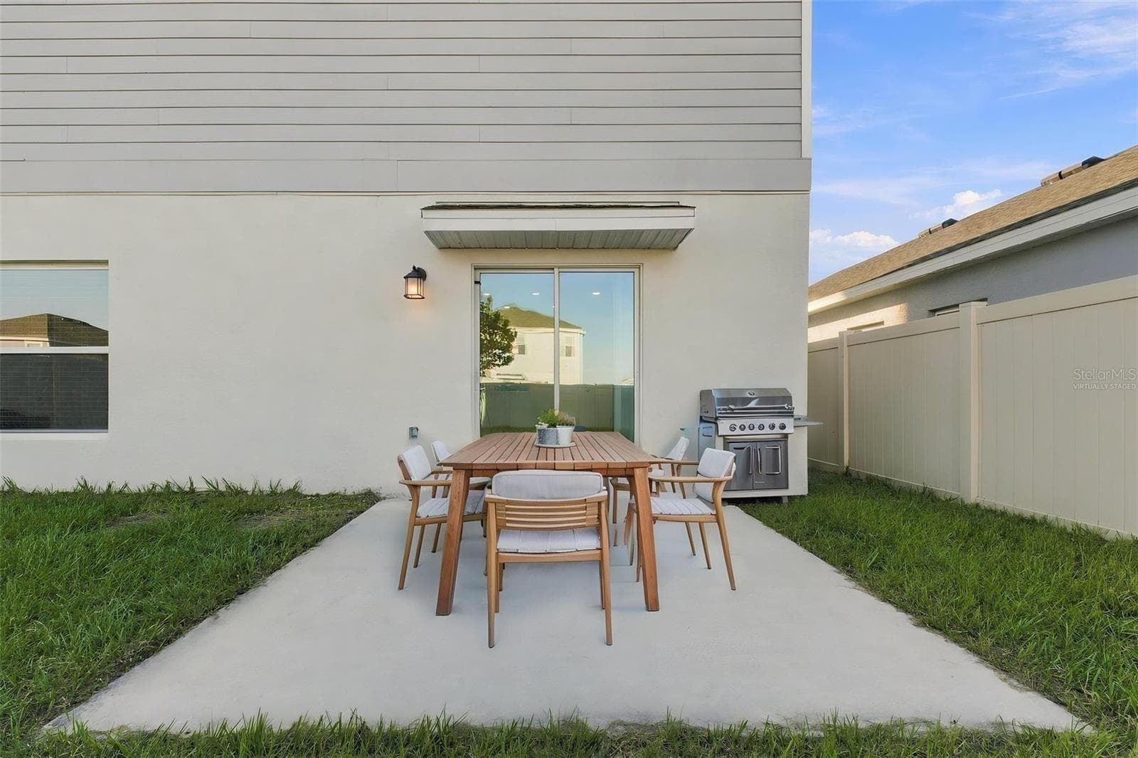 Back Patio - Virtually Staged - 997 HAROLD PASS, WINTER HAVEN