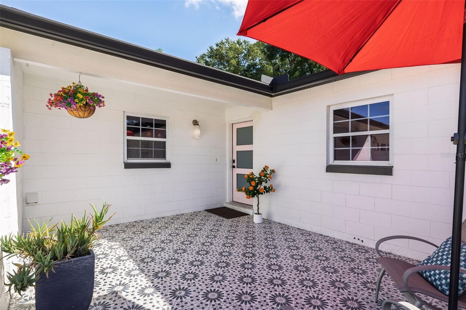 New patio tile - 641 SHERWOOD DR, ALTAMONTE SPRINGS