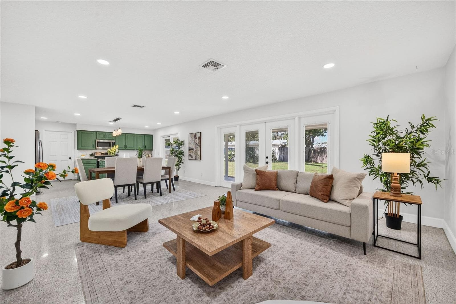 Terrazzo floors throughout house - 641 SHERWOOD DR, ALTAMONTE SPRINGS