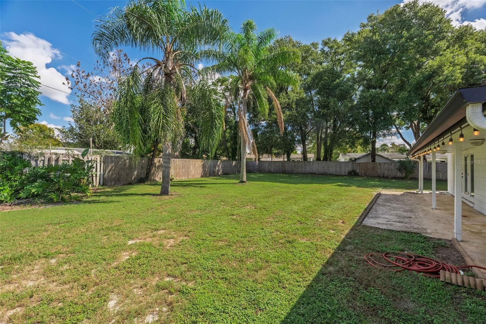 Fully fenced large backyard - 641 SHERWOOD DR, ALTAMONTE SPRINGS