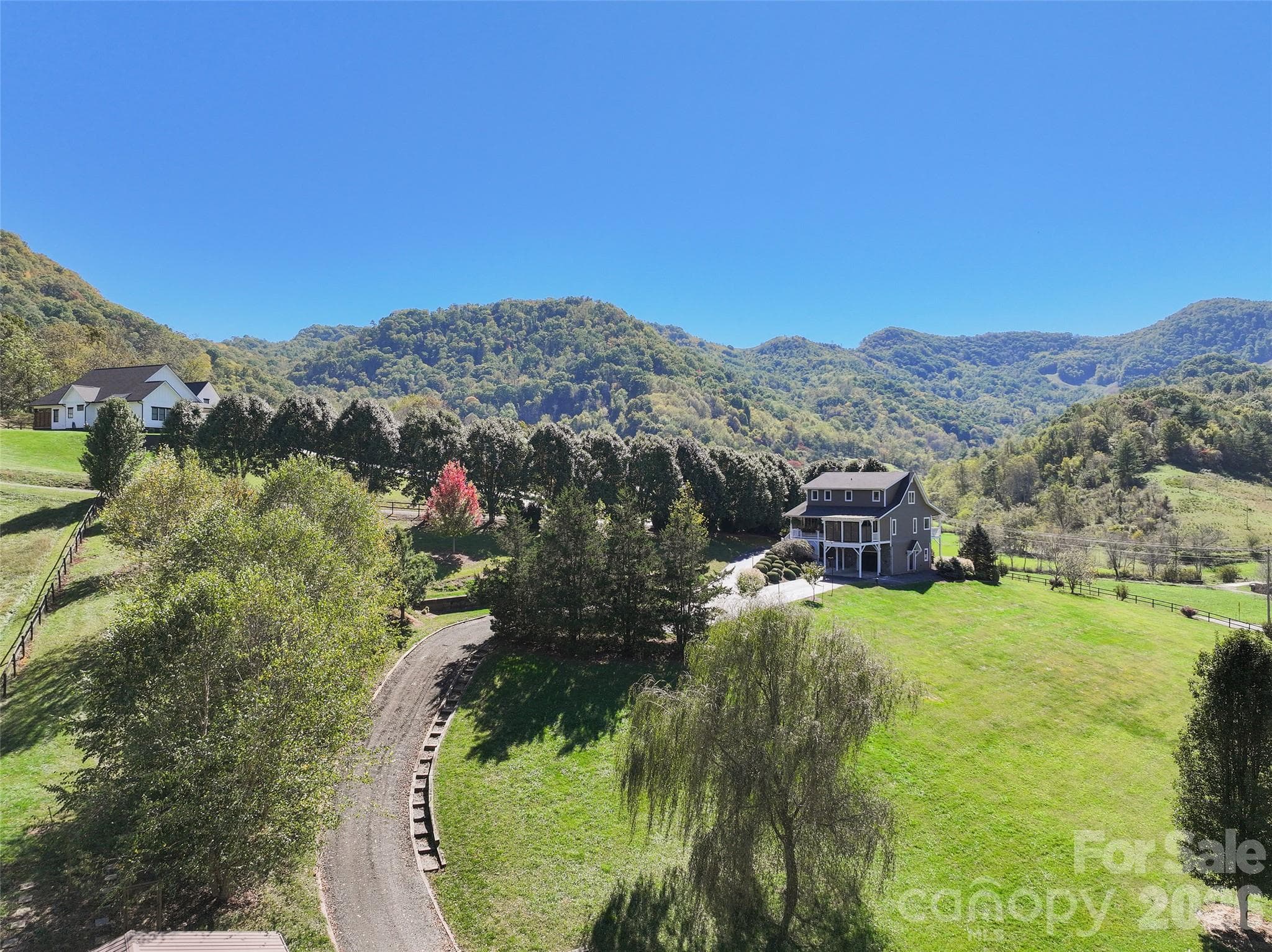 Drone view of 43 Eagle Ridge landscape - 43 Eagle Ridge, Clyde
