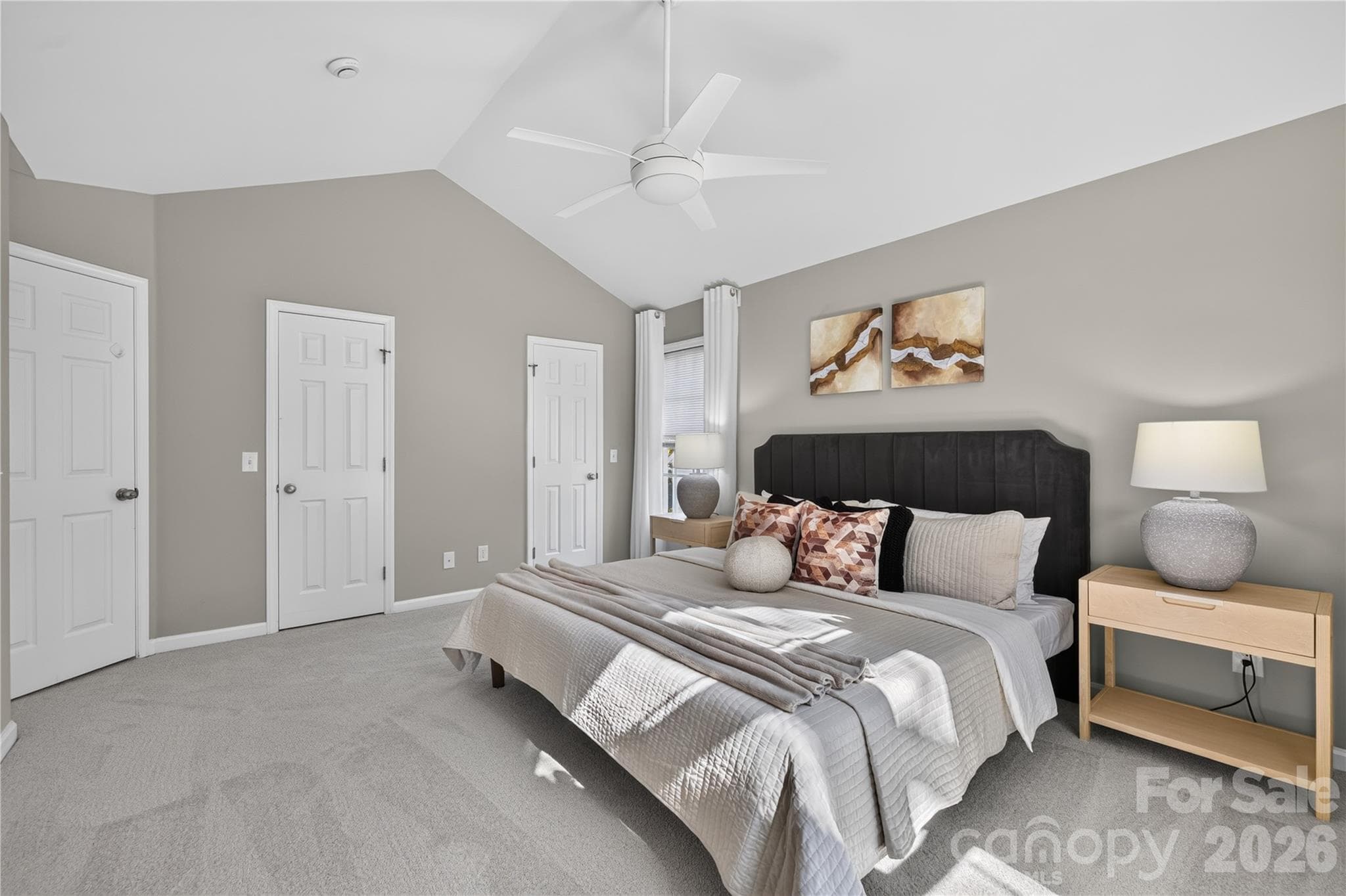 Spacious primary en suite with dual walk-in closets and attached bath. - 4711 Beech Crest Place, Charlotte