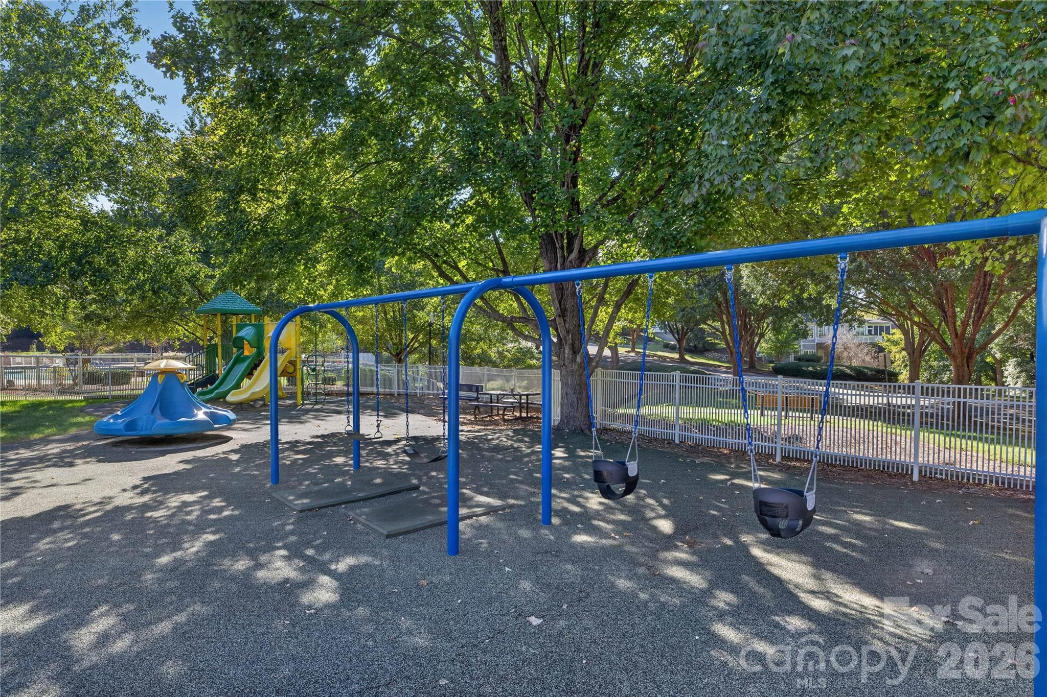 Walk to the amazing playground.  Hours of enjoyment for little ones! - 4711 Beech Crest Place, Charlotte