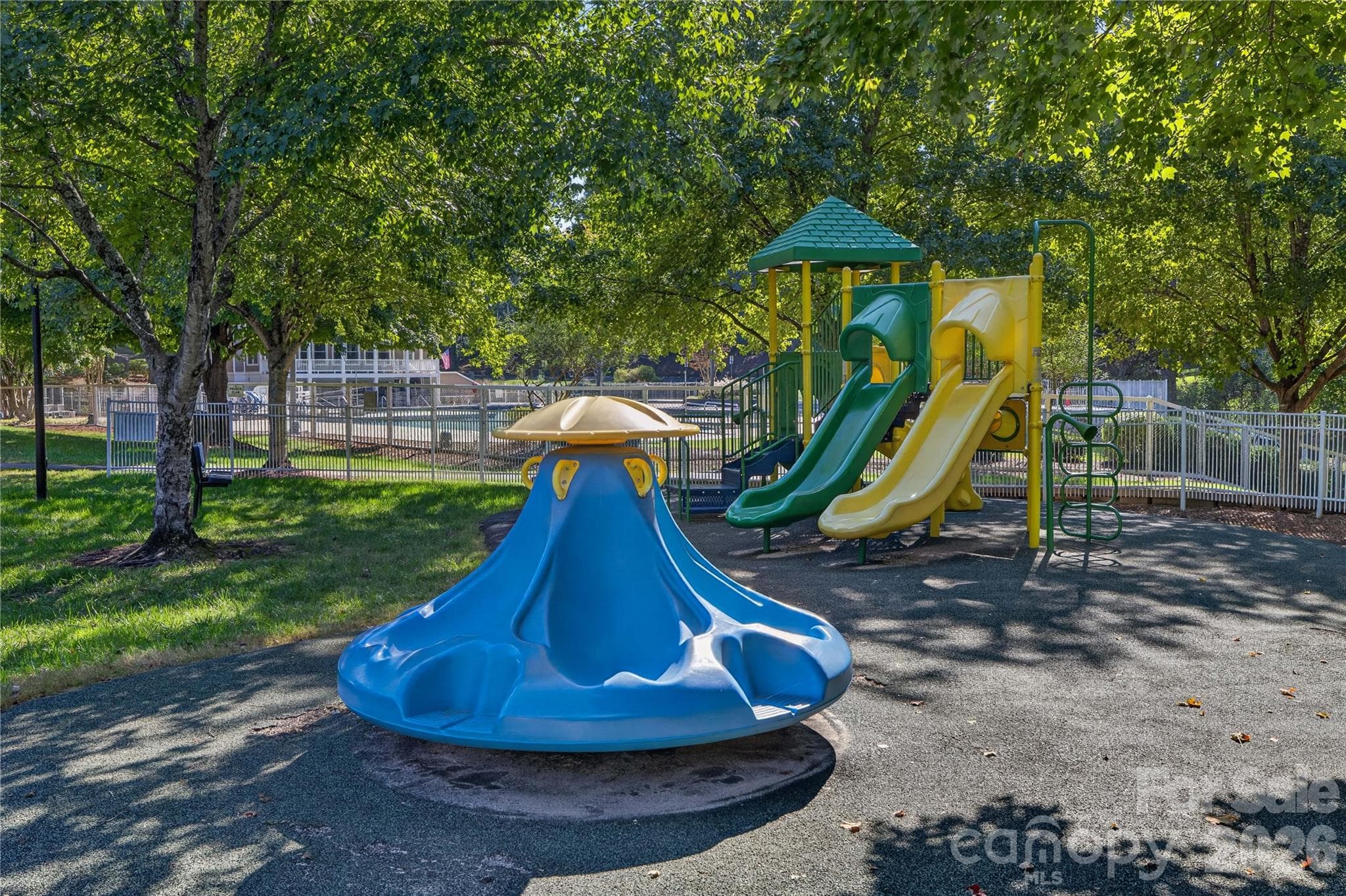Walk to the amazing playground.  Hours of enjoyment for little ones! - 4711 Beech Crest Place, Charlotte
