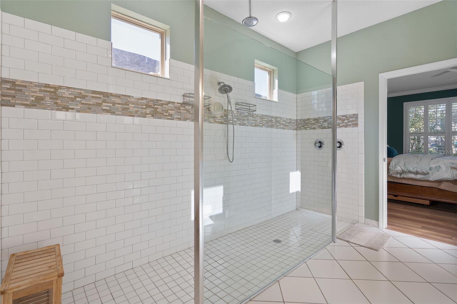 Primary En-Suite Shower - 1038 TIMBERVALE TRL, CLERMONT