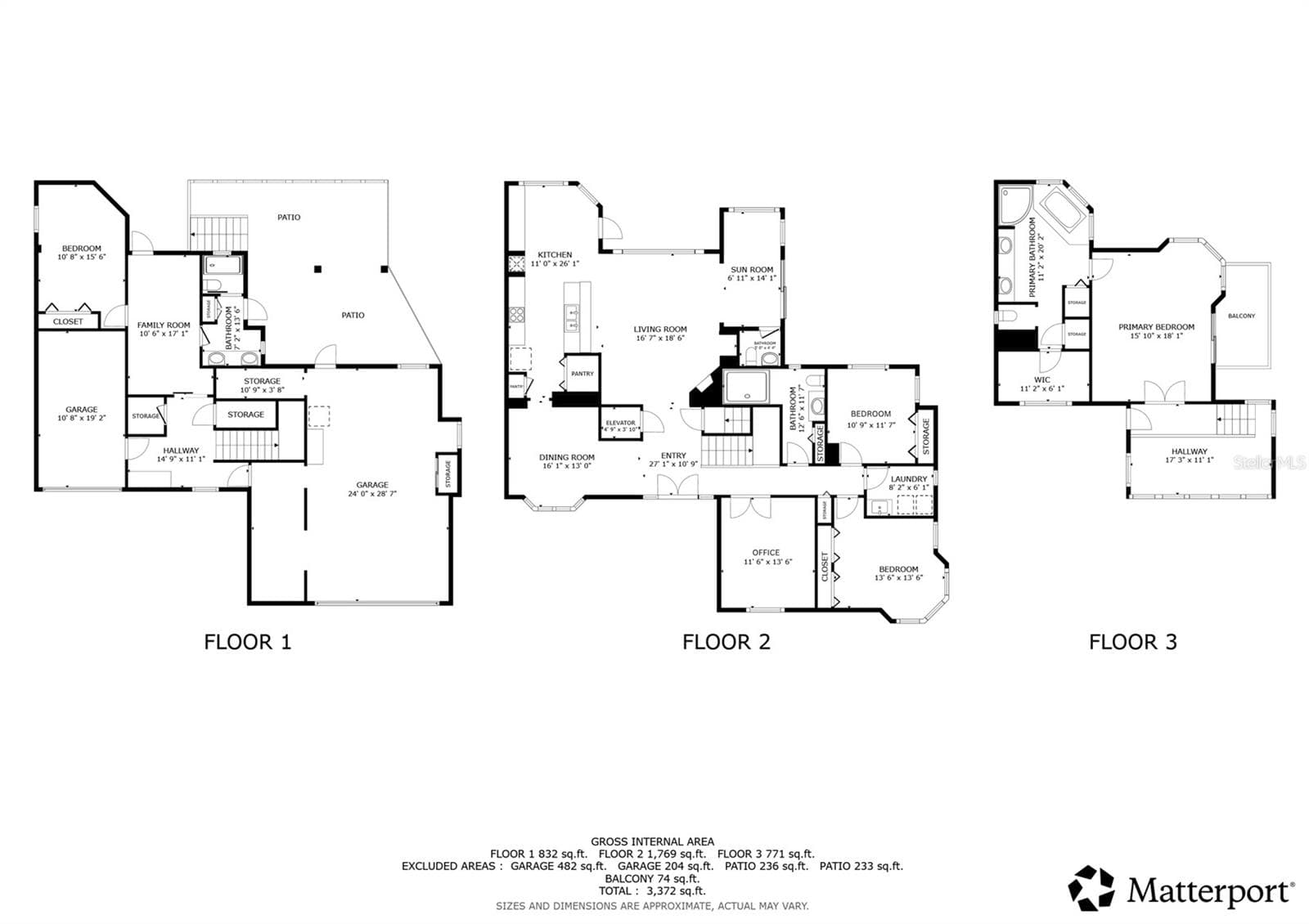 Floor Plan - 103 ROYAL CT, SAFETY HARBOR