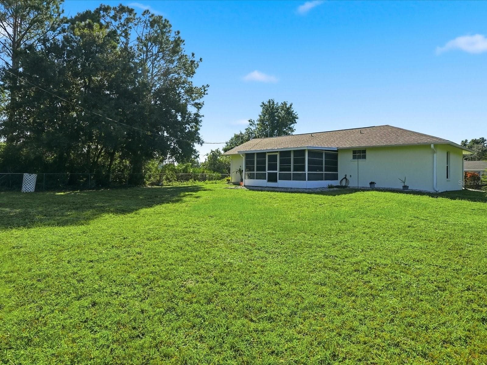 Backyard - 22104 LANDIS AVE, PORT CHARLOTTE