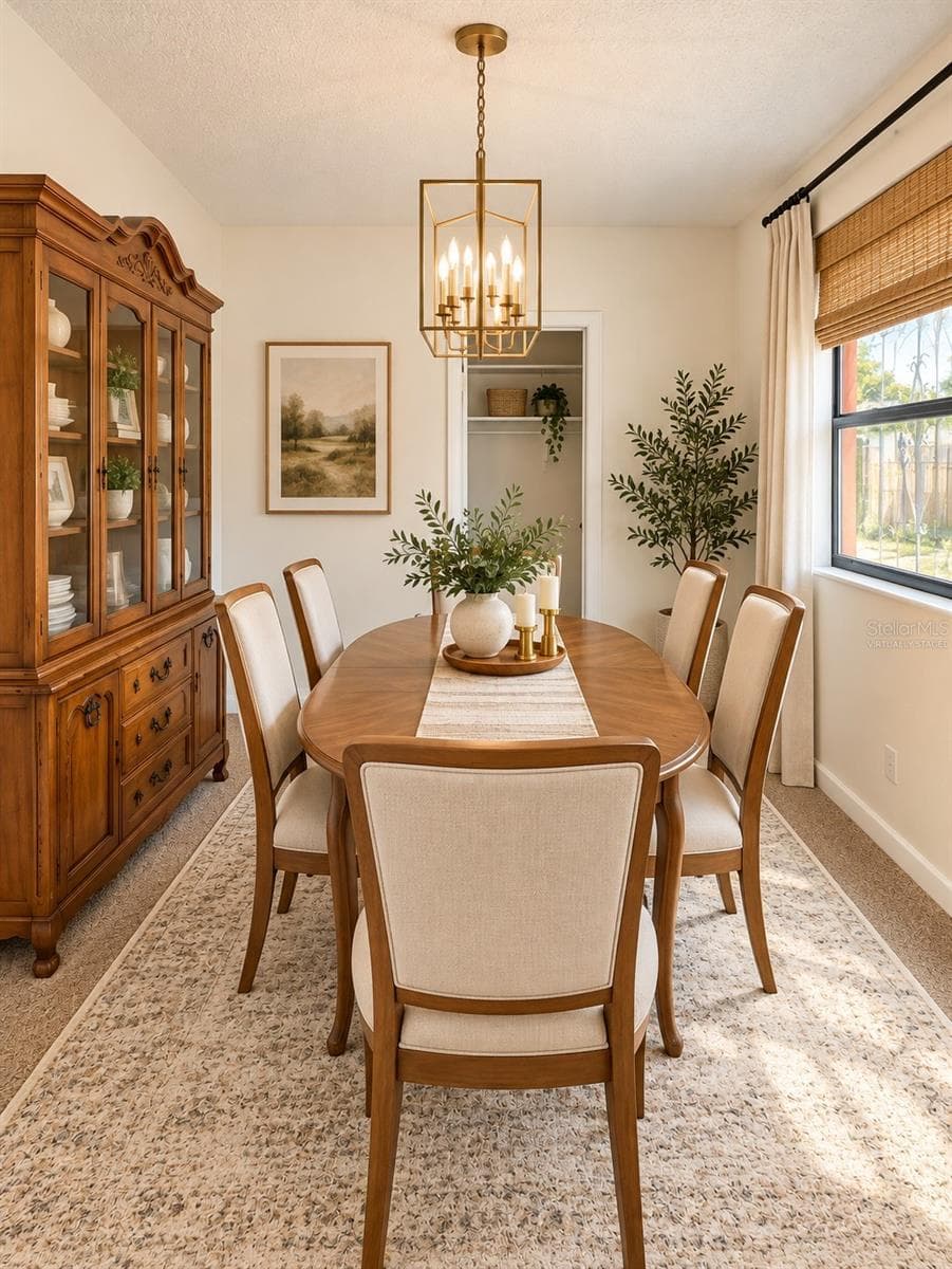 Virtually Staged- Flex Room Dining Room Option - 4068 CASTLEGATE DR, ORLANDO
