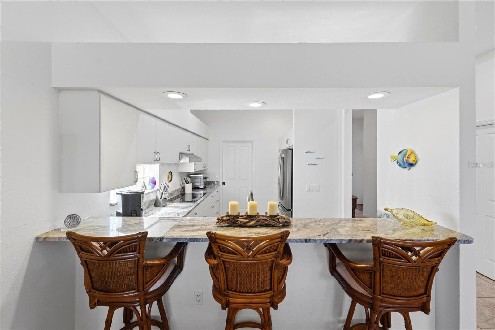 Breakfast bar - 687 LAKESCENE DR, VENICE